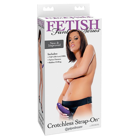 Fetish Fantasy Crotchless Strap-on with Dildo