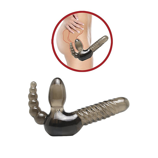 Fetish Fantasy Strapless Strap-On with Anal Stimulator