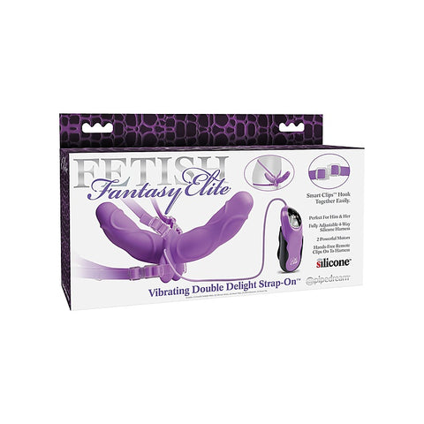 Fetish Fantasy Vibrating Double Delight Realistic Dildo