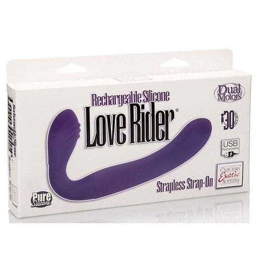 Rechargeable Silicone Love Rider Strapless Strap-On