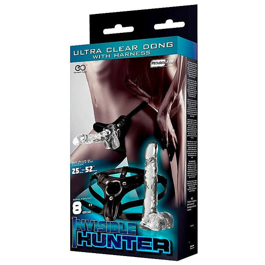Invisible Hunter Strap-On Harness 8 inch