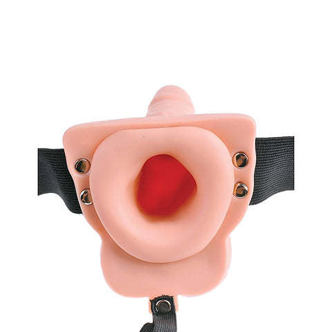 Fetish Fantasy 6 Inch Rechargeable Hollow Strap-On