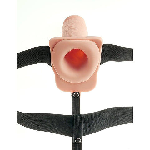 Fetish Fantasy 11 Inch Rechargeable Hollow Strap-On