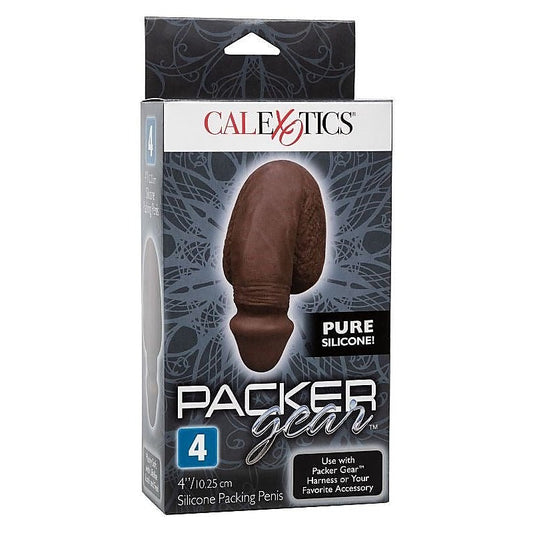 Packer Gear Silicone Penis Black