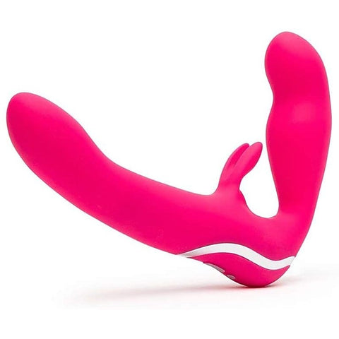 Strapless Strap-On Rabbit Vibe by Love Honey