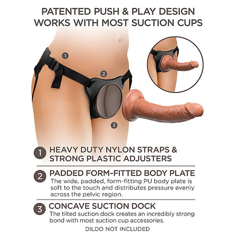 King Cock Elite Comfy Body-Dock Strap-On Harness