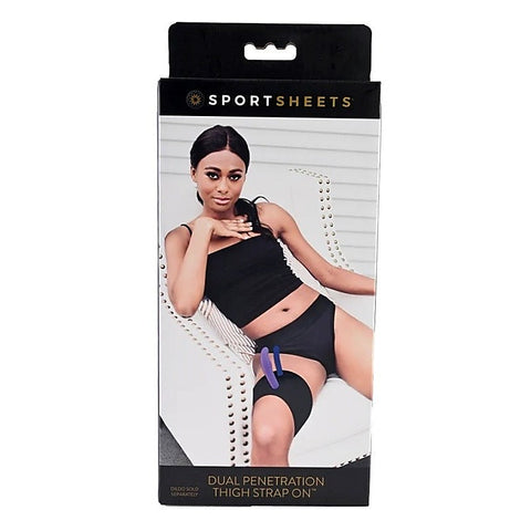 Dual Penetration Thigh Strap-On by Sportsheets