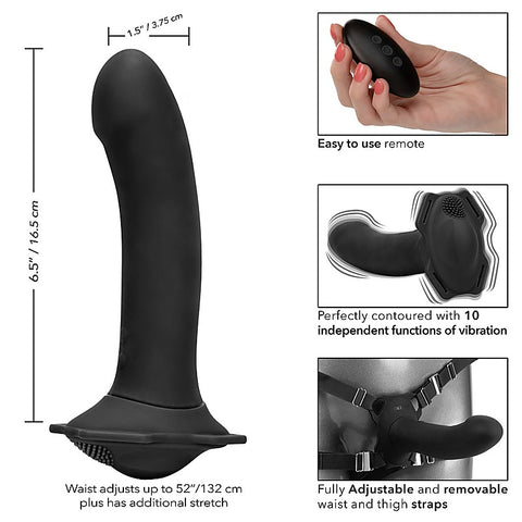 Her Royal Harness Me2 Remote Rumbler Strap-On Set