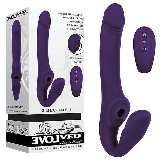 2 BECOME 1 Strapless Strap-on by Evolved