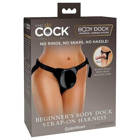 King Cock Elite Beginner Body-Dock Strap-On Harness