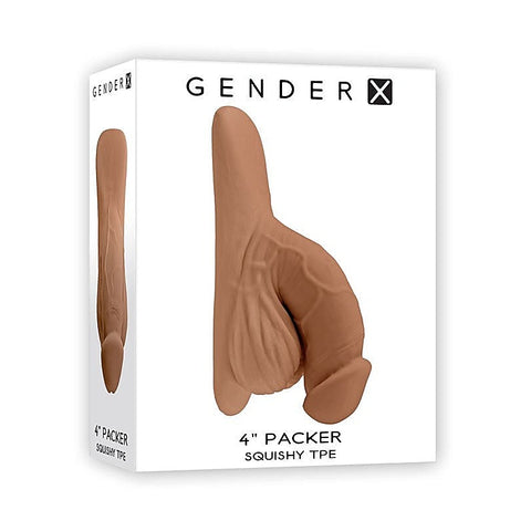 Gender X 4" Flexible Packer by Evolved