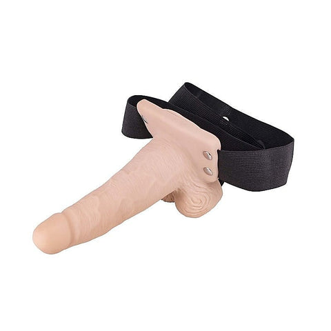 Erection Assistant Vibrating Hollow Strap-On by Nasstoys