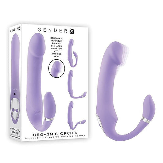 Lilac Strapless Strap-On by Evolved