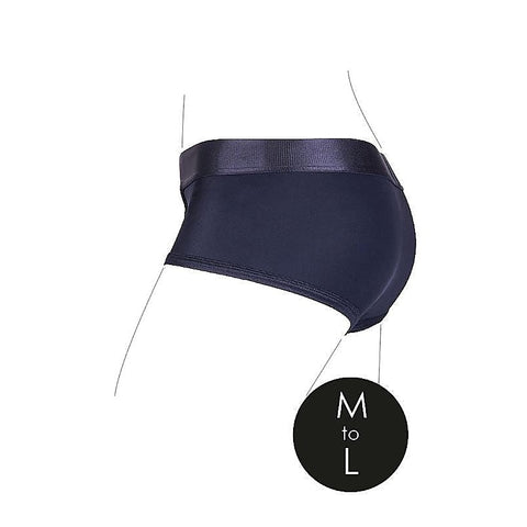 Vibrating Strap-on Brief by Shots Toys