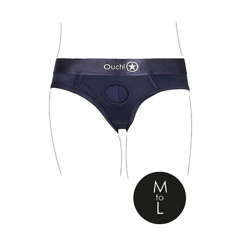 Electro-Pulse Strap-on High-Cut Brief by Shots Toys