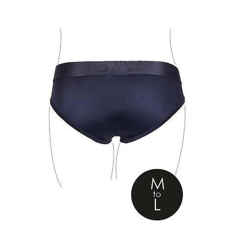 Electro-Pulse Strap-on High-Cut Brief by Shots Toys