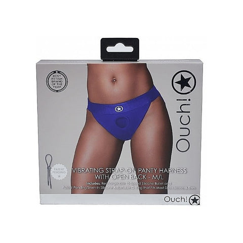 Ouch! Pleasure-Enhancing Vibrating Strap-on Panty Harness