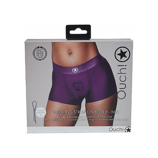 Ouch Electrifying Strap-on Boxer by Shots Toys
