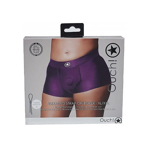 Ouch Electrifying Strap-on Boxer by Shots Toys