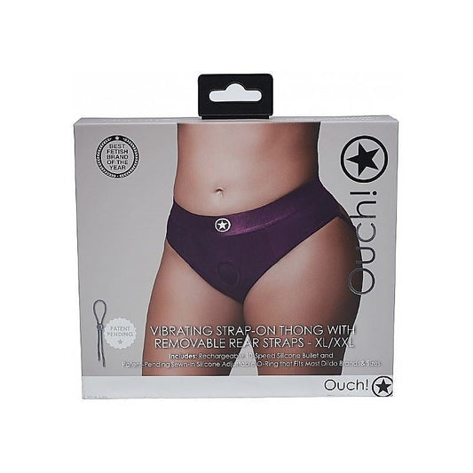 Ouch! Intimate Pleasure Strap-on Thong by Shots Toys