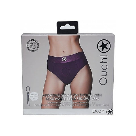 Ouch! Intimate Pleasure Strap-on Thong by Shots Toys