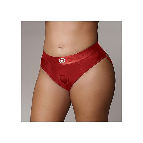 Ouch! Electrifying Strap-on Thong by Shots Toys