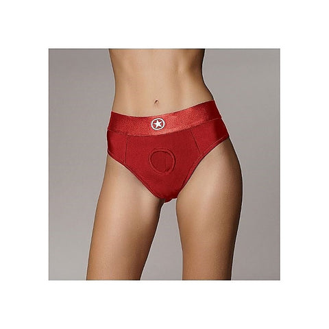 Ouch! Electrifying Strap-on Thong by Shots Toys