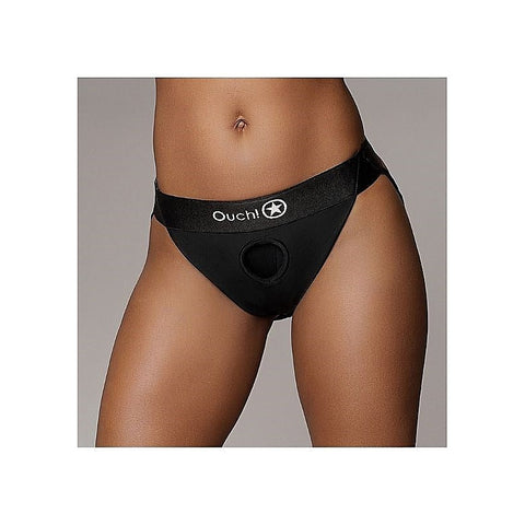 Pleasure Enhancing Vibrating Strap-on Panty Harness