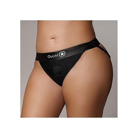 Pleasure Enhancing Vibrating Strap-on Panty Harness