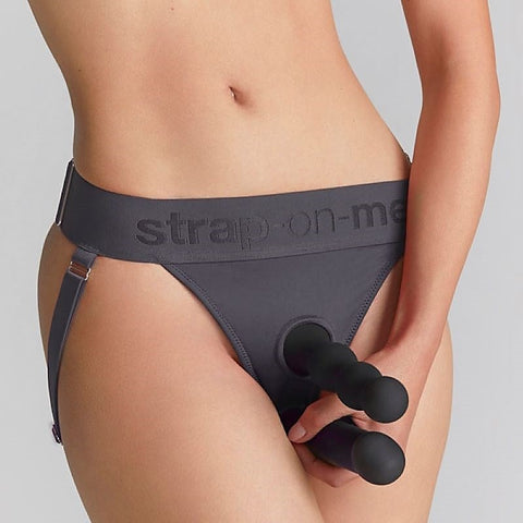 Dual-Ring Harness by Strap-On-Me