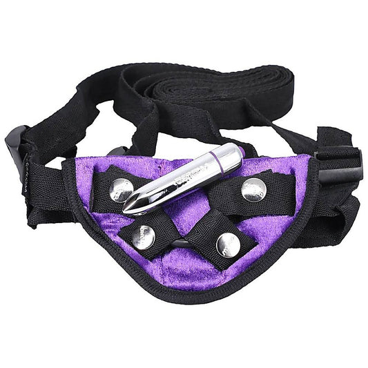 Vibrating Strap-On Harness by Tantus