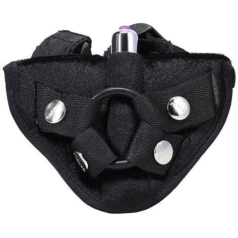 Vibrating Strap-On Harness by Tantus