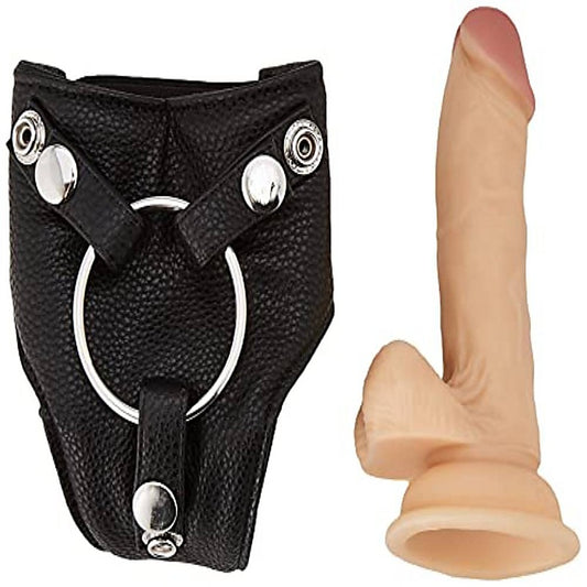 Realistic Strap-On Skin Dildo by Shots Toys