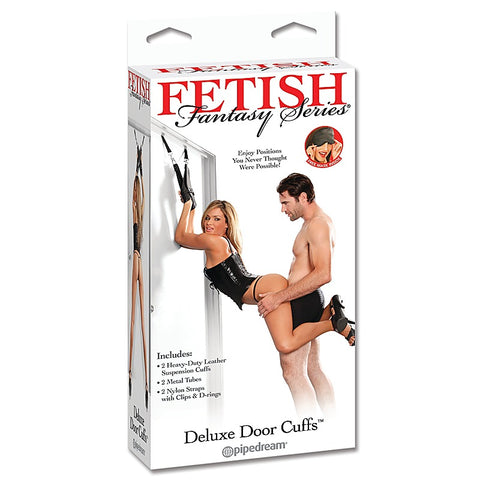 Fetish Play Deluxe Door Cuffs by Pipedream Products