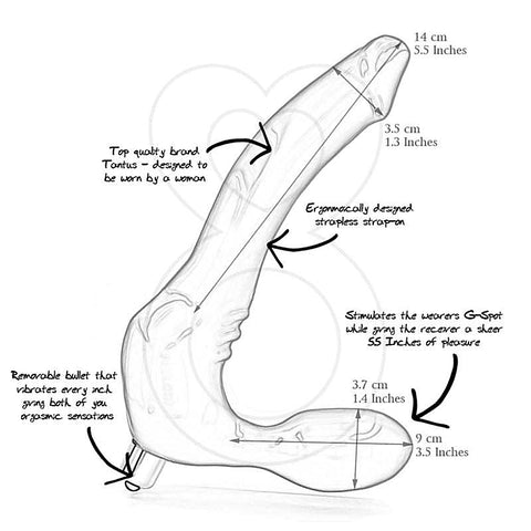 Feeldoe Slim Blue by Tantus