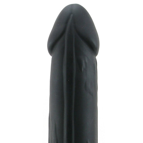 Hoss Black Silicone Dildo by Tantus