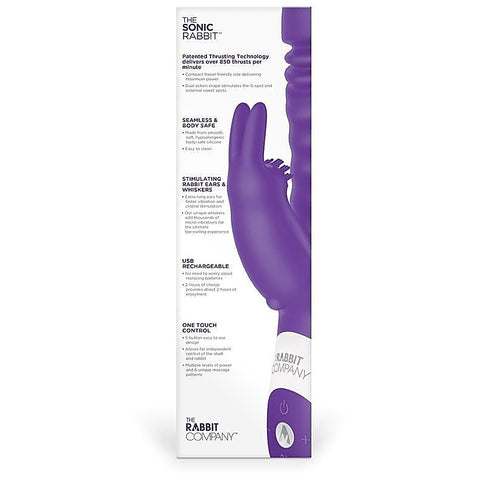 The Sonic G-Spot Rabbit Massager by The Rabbit Company