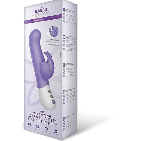 Butterfly Dual Stim G-Spot Pleasure Rabbit Vibe