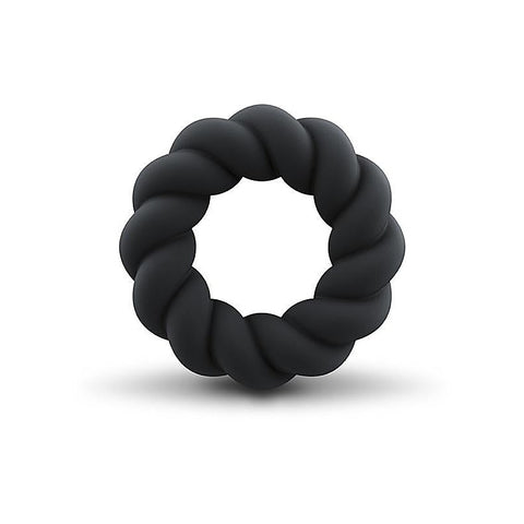 Twist Stretchy Silicone Cock Ring by Rocks Off