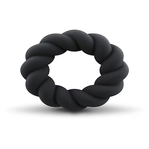 Twist Stretchy Silicone Cock Ring by Rocks Off