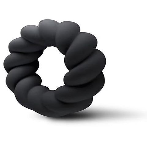 Twist Stretchy Silicone Cock Ring by Rocks Off