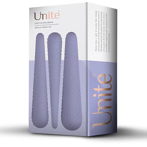 Unite - Textured Silicone Dilator Set by Rocks Off