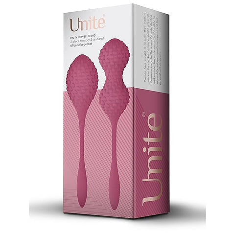 2 Piece Sensory Silicone Kegel Exerciser Set by Rocks Off