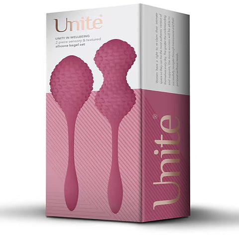 2 Piece Sensory Silicone Kegel Exerciser Set by Rocks Off