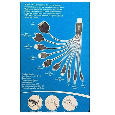 USB Multiple Cable Charger by BDStyle