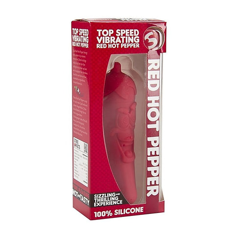 S-Line 10 Speed Vibrating Red Hot Pepper by Shots Toys