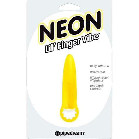 Neon Lil' Finger Adult Massager by Pipedream Products