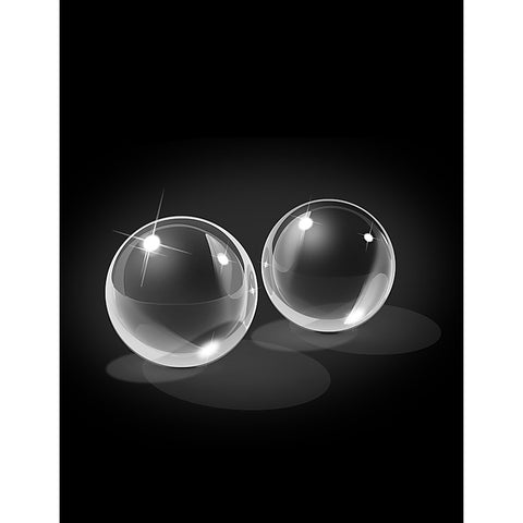 Icicles Medium Hand Blown Glass Ben-Wa Balls