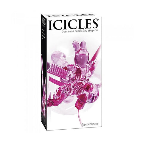 Icicles 10-Function Hands-Free Strap-On Dildo
