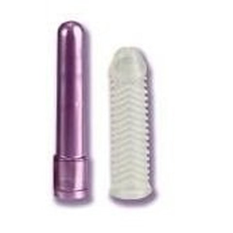 Waterproof Micro Massager with Silicone Sleeve